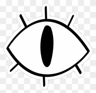 #eye #bill #billcipher #gravityfalls #aesthetic #tumblr - Gravity Falls Bill Eye Clipart