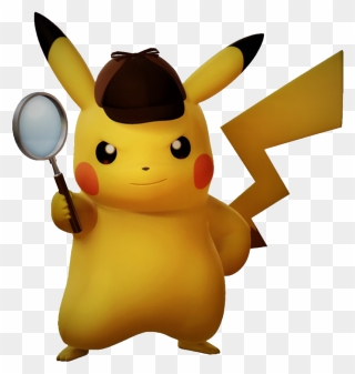 Pokemon Detective Pikachu Movie Png Transparent Image - Detective Pikachu Transparent Background Clipart