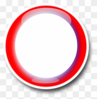 Red White Round Logo Clipart