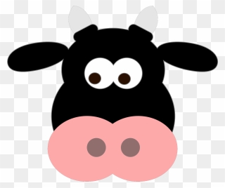 Cow Face Png Clipart