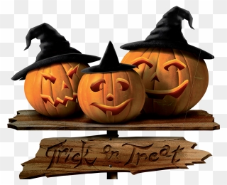 Transparent Pumpkins Clipart - Transparent Halloween Pumpkin Png