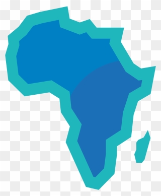 Africa Frame Map Clipart