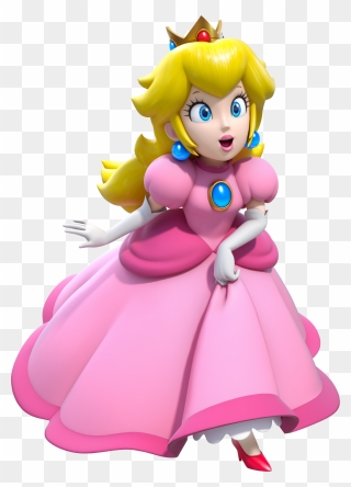 Mario Clipart Peach - Princess Peach Png Transparent Png