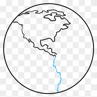 How To Draw Earth - Earth Draw Clipart