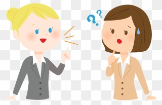 Women Talking Clipart 人 と 話す イラスト Png Download Pinclipart
