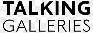 Logo - Talking Galleries 2018 Paris Clipart
