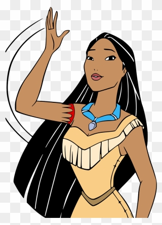 Drawing Disney Princess Pocahontas Clipart