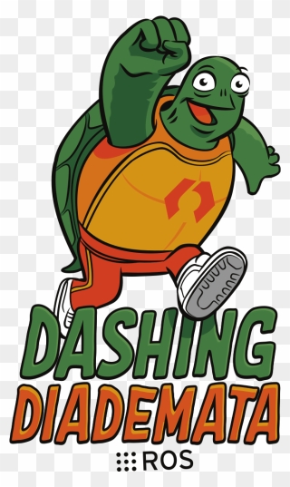 Ros 2 Dashing Diademata Logo Clipart