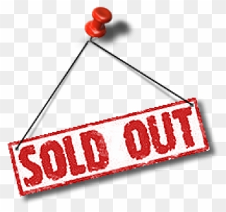Sales Ticket Clip Art - Sold Out Png No Background Transparent Png