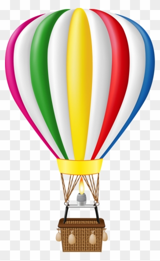Pin By Girardot On - Hot Air Balloon Clipart - Png Download