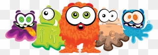 Web Banner Gooze Chars-01 - Cartoon Clipart