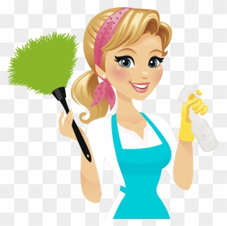 Cleaning Lady Png Vector, Clipart, Psd - Cleaning Lady Clipart Transparent Png