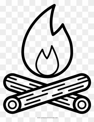 Campfire Coloring Page Ultra Coloring Pages - Coloring Page Campfire Clipart