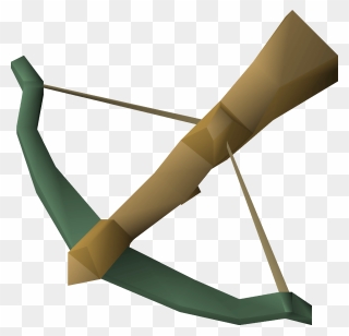 Hunter Clipart Crossbow - Adamant Crossbow Osrs - Png Download