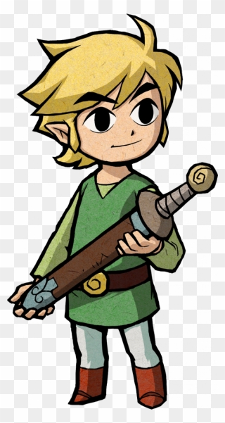 Link The Legend Of Zelda Minish Cap Clipart