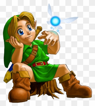 The Legend Of Zelda Clipart Zelda Little Link , Png - Legend Of Zelda Ocarina Of Time Artwork Transparent Png