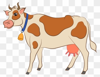 Cow Clipart - Dairy Cow - Png Download