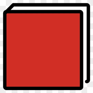 Closed Book Emoji Clipart - Png Download
