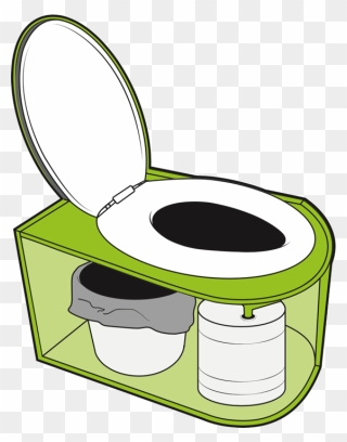 Poop Clipart Human Waste, Poop Human Waste Transparent - Container Based Toilet - Png Download