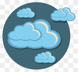 Blue,aqua,sky - Favicon Rain Clipart