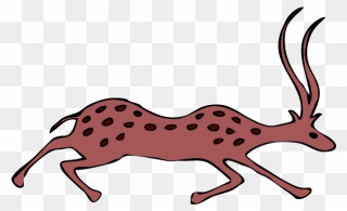 Vector Image Of Antelope - Animated Antelope Clipart
