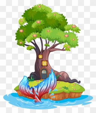 Boys Tree House Clip Art - Png Download