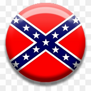 #confederate #rebel #south #flag #button #red #blue - Confederate Flag Cross Stitch Patterns Clipart