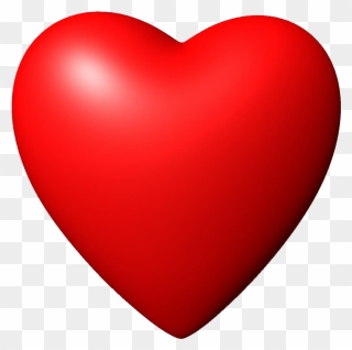 Download 3d Red Heart Png Image For Designing Projects - 3d Heart Png Clipart