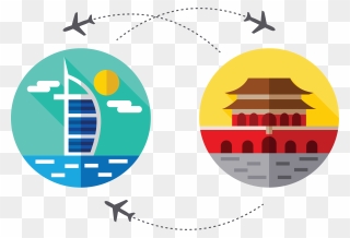 How Can The Uae Attract More Chinese Tourists - Cn Tower Flat Icon Clipart