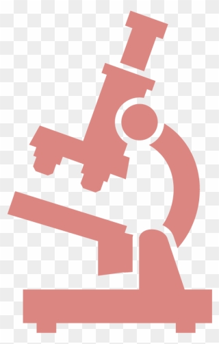 Pink Microscope Icon Clipart