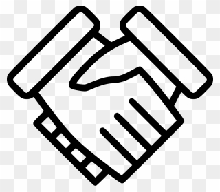 Hand Shake Agreement - Shaking Hands Symbol Png Clipart