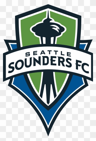 Seattle Sounders Logo Clipart Vector Black And White - Sounders Fc - Png Download