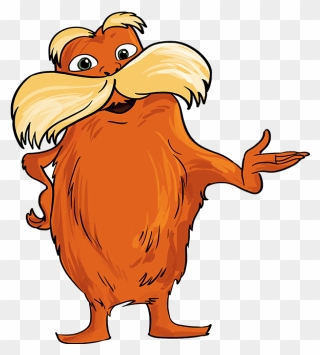 How To Draw The Lorax By Dr - Lorax Dr Seuss Drawing Clipart