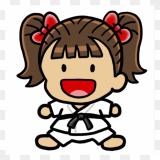 Public Domain Clip Art Image - Kids Judo Cartoon - Png Download