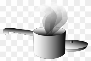 Casserole Avec Couvercle/pot With Lid Clipart - Steaming Pot Clip Art - Png Download