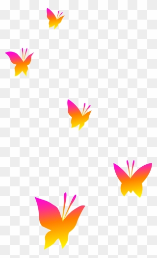 Transparent Background Butterflies Clipart - Png Download