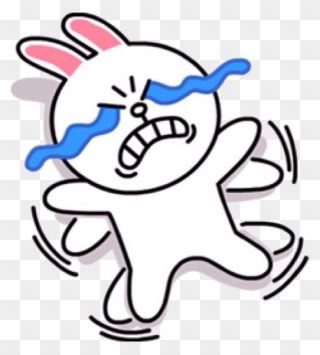 Brown And Cony Cry Clipart