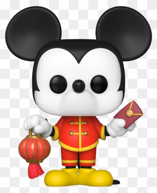 Mickey Chinese New Year Funko Clipart