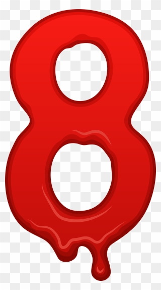 Bloody Numbers Png Clipart
