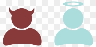 Good And Evil - Good Vs Evil Clipart - Png Download