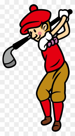 Transparent Woman Golf Clipart - Rhythm Heaven Megamix Hole In One - Png Download