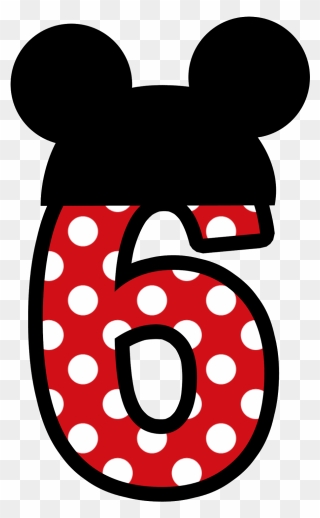 N Meros Para Montagens - Number 8 Minnie Mouse Clipart