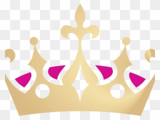 Transparent Princess Crown Clipart Png - Gold Princess Crown Png