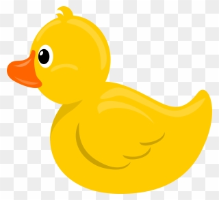 Clipart Duck Toy, Clipart Duck Toy Transparent Free - Rubber Duck Clipart Png