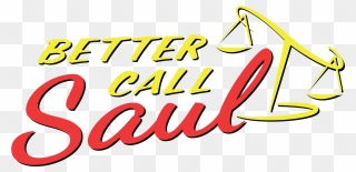 Better Call Saul - Better Call Saul Logo Transparent Clipart