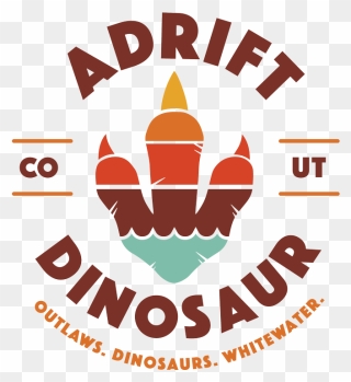 Site Logo - Adrift Adventures Dinosaur Clipart