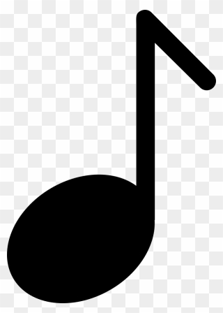Music Note Easy - Music Notes Solid Black Clipart