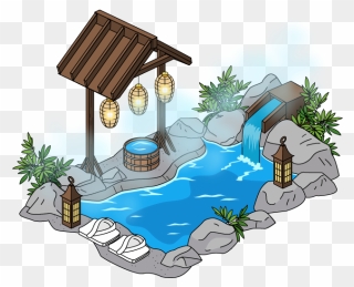 Cartoon Hot Springs Clipart , Png Download - Hot Springs Clipart Transparent Png