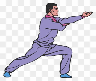 Karate Man Clipart - Wushu In Clipart - Png Download