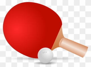 Clipart - Table Tennis - Table Tennis Paddle Clipart - Png Download